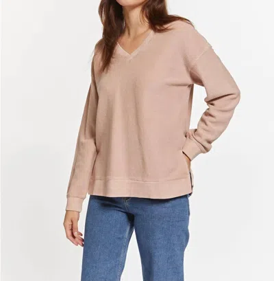 Thread & Supply Alicia Top In Storm Pink In Neutral