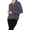 Thread & Supply Annapolis Shirt In Navy In Grey