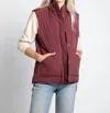 Thread & Supply Archer Vest In Malbec In Multi
