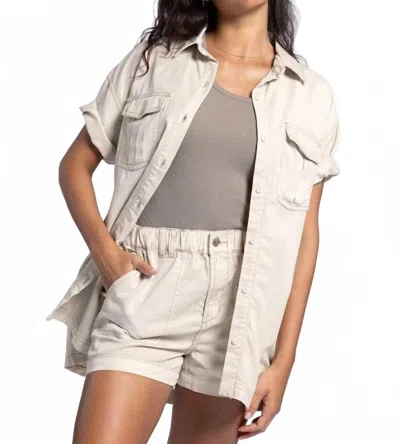 Thread & Supply Ava Shirt In Seashell In Neutral