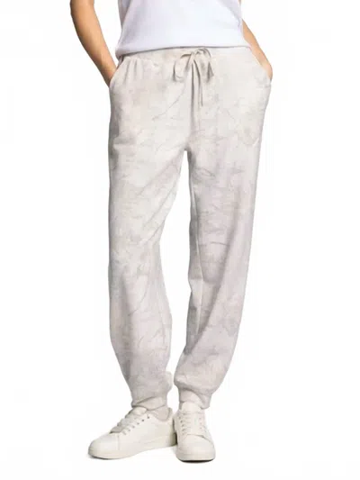 Thread & Supply Benzie Drawstring Joggers In Stone Tree Camo In White