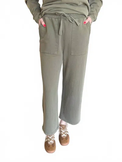 Thread & Supply Bexley Molina Pants In Dusty Olive In Gray