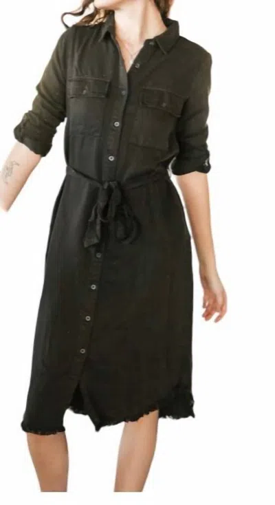 Thread & Supply Bobbie Dress In Black