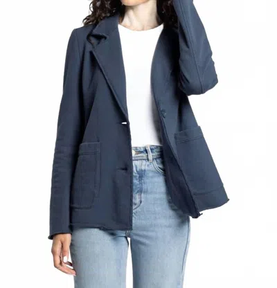 Thread & Supply Brandy Blazer In Blue Nights In Multi