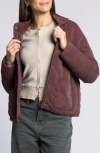 Thread & Supply Brina Quilted Jacket In Purple