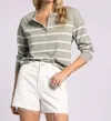 Thread & Supply Byron Top In Forest White In Multi