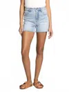 Thread & Supply Cameron Shorts In Light Wash Denim In Blue
