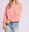 Thread & Supply Canton Top In Strawberry Ice In Multi