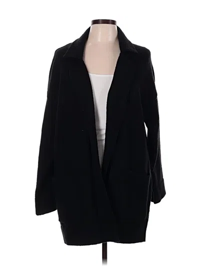 Pre-owned Thread & Supply Cardigan Sweater In Black