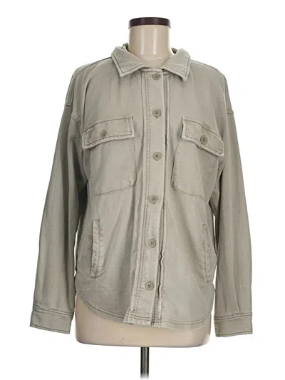 Pre-owned Thread & Supply Cardigan Sweater In Brown