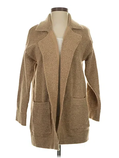 Pre-owned Thread & Supply Cardigan Sweater In Brown