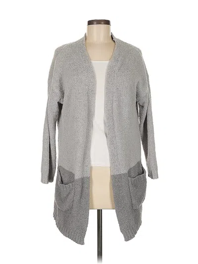 Pre-owned Thread & Supply Cardigan Sweater In Gray