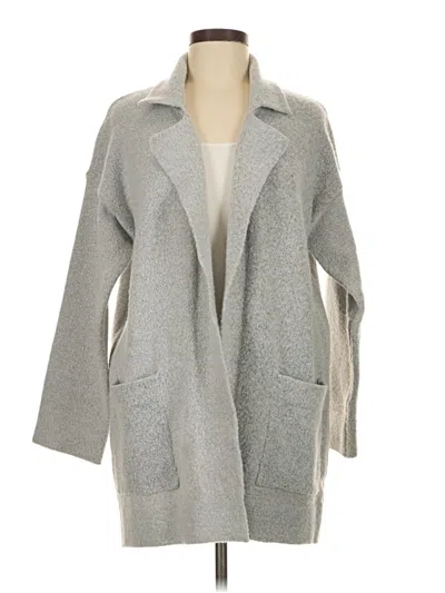 Pre-owned Thread & Supply Cardigan Sweater In Gray