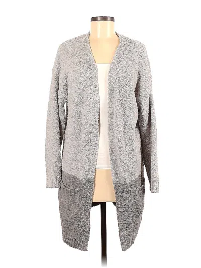 Pre-owned Thread & Supply Cardigan Sweater In Gray