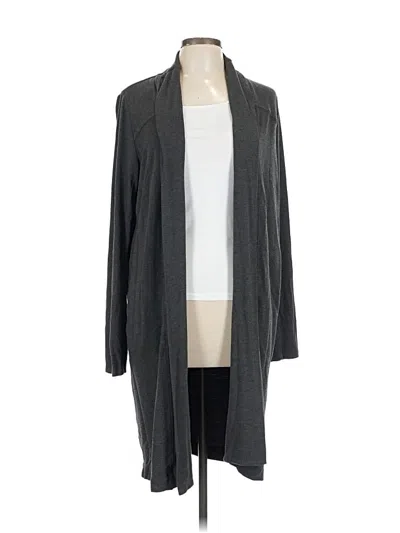 Pre-owned Thread & Supply Cardigan Sweater In Gray