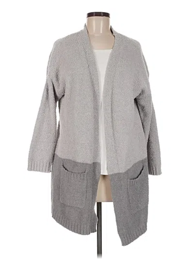 Pre-owned Thread & Supply Cardigan Sweater In Gray