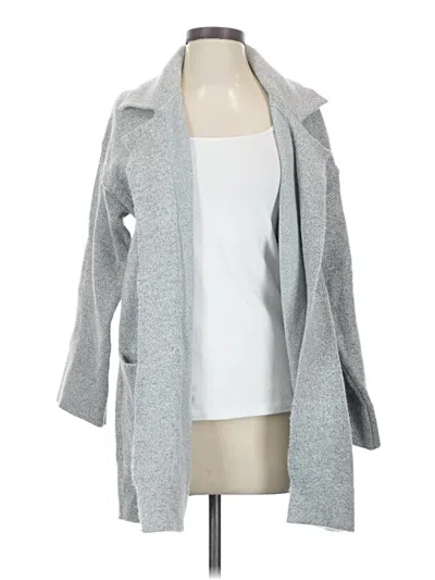 Pre-owned Thread & Supply Cardigan Sweater In Gray