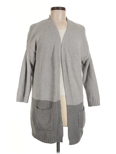 Pre-owned Thread & Supply Cardigan Sweater In Gray