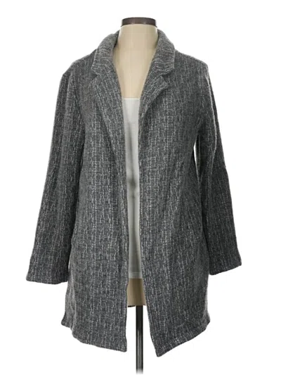 Pre-owned Thread & Supply Cardigan Sweater In Gray