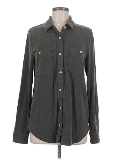 Pre-owned Thread & Supply Cardigan Sweater In Gray