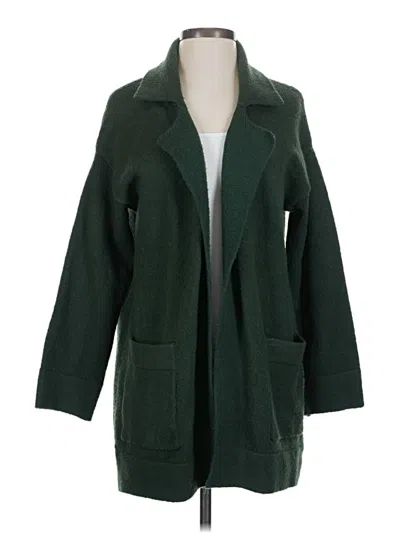 Pre-owned Thread & Supply Cardigan Sweater In Green