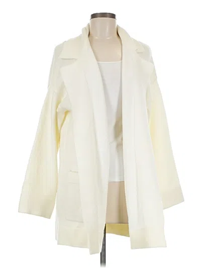 Pre-owned Thread & Supply Cardigan Sweater In Ivory