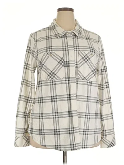 Pre-owned Thread & Supply Cardigan Sweater In Ivory