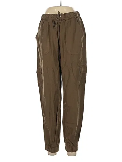 Pre-owned Thread & Supply Cargo Pants In Brown