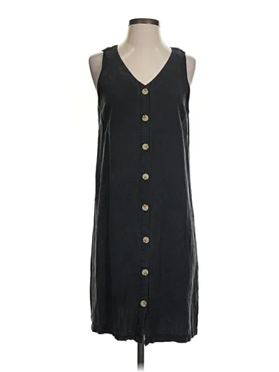 Pre-owned Thread & Supply Casual Dress In Black