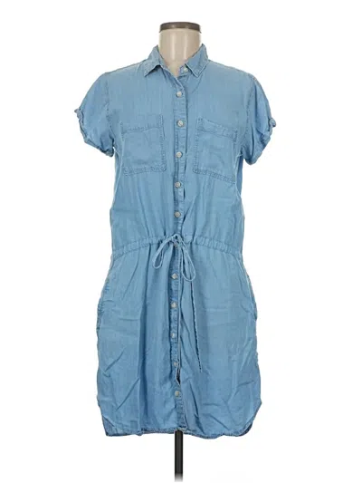 Pre-owned Thread & Supply Casual Dress In Blue