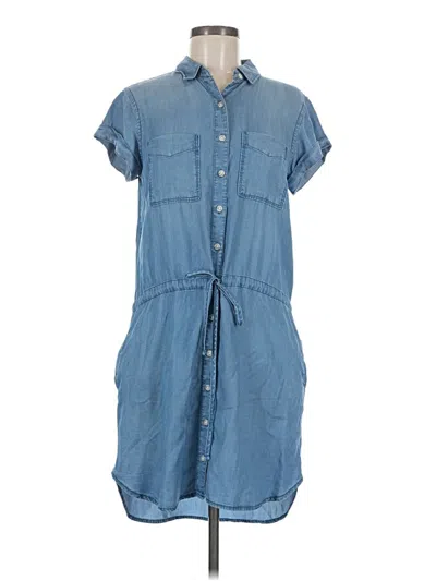 Pre-owned Thread & Supply Casual Dress In Blue
