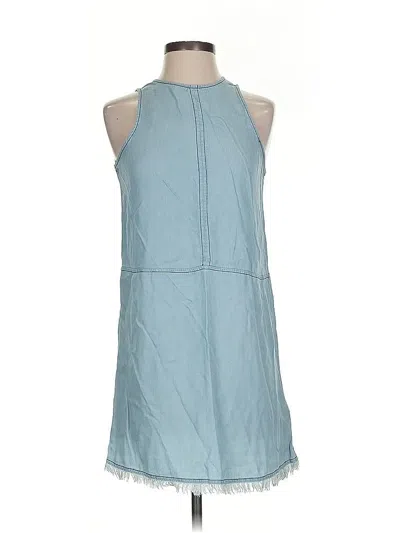 Pre-owned Thread & Supply Casual Dress In Blue