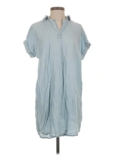 Pre-owned Thread & Supply Casual Dress In Blue