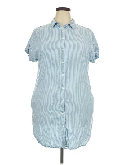 Pre-owned Thread & Supply Casual Dress In Blue