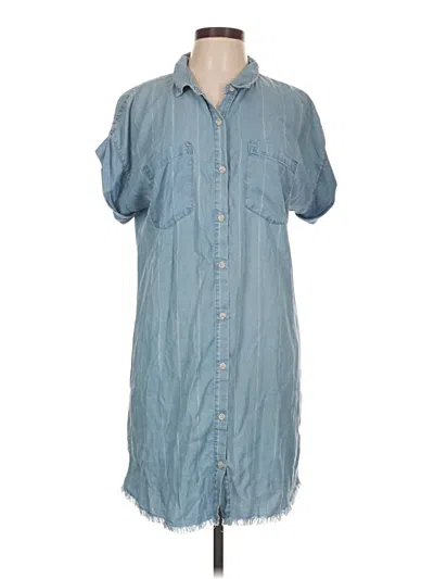 Pre-owned Thread & Supply Casual Dress In Blue