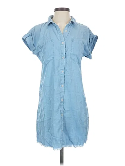 Pre-owned Thread & Supply Casual Dress In Blue