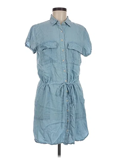 Pre-owned Thread & Supply Casual Dress In Blue