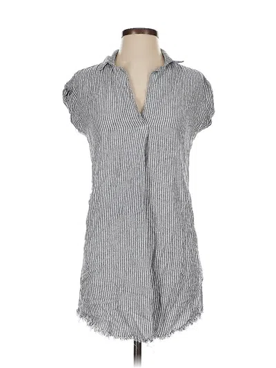 Pre-owned Thread & Supply Casual Dress In Gray