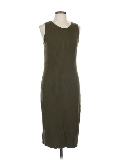 Pre-owned Thread & Supply Casual Dress In Green