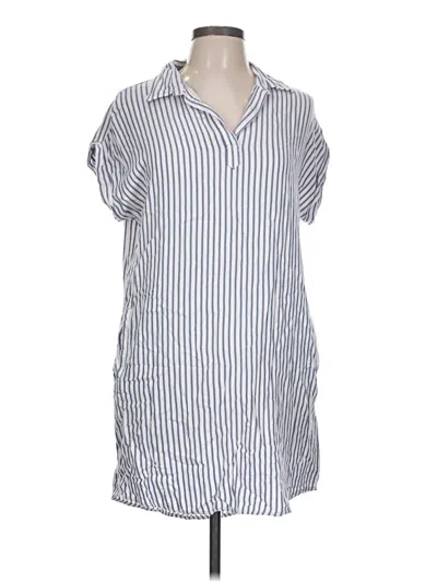 Pre-owned Thread & Supply Casual Dress In Silver