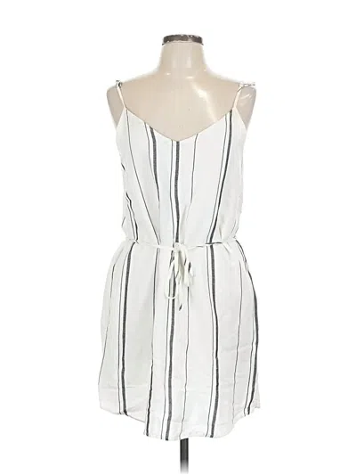 Pre-owned Thread & Supply Casual Dress In White
