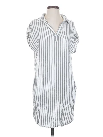 Pre-owned Thread & Supply Casual Dress In White