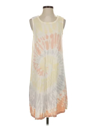 Pre-owned Thread & Supply Casual Dress In White