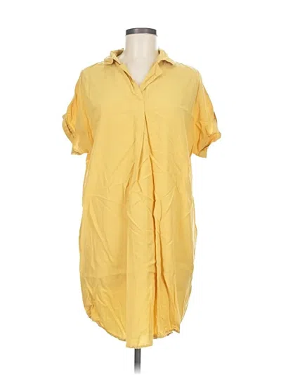 Pre-owned Thread & Supply Casual Dress In Yellow