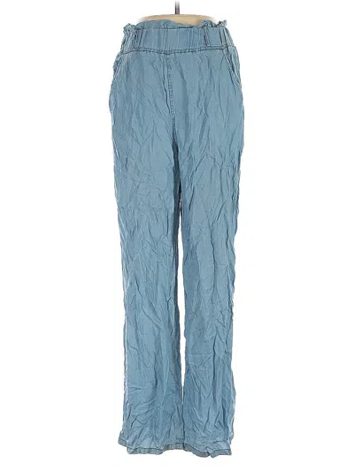 Pre-owned Thread & Supply Casual Pants In Blue