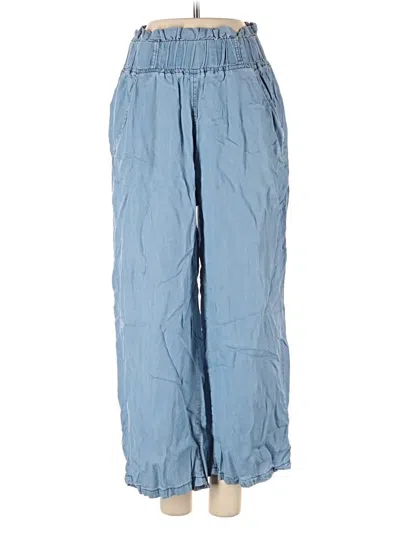 Pre-owned Thread & Supply Casual Pants In Blue