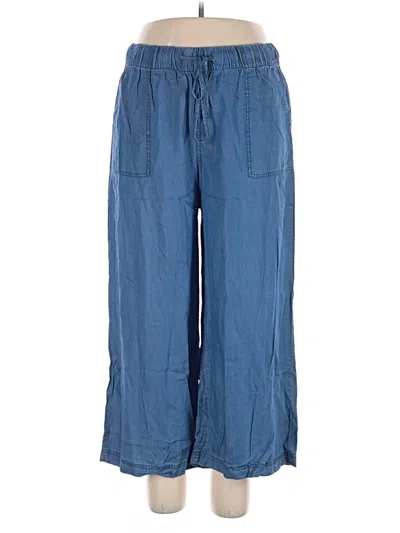 Pre-owned Thread & Supply Casual Pants In Blue