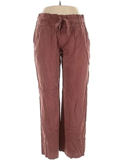 Pre-owned Thread & Supply Casual Pants In Brown
