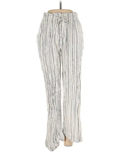 Pre-owned Thread & Supply Casual Pants In Silver