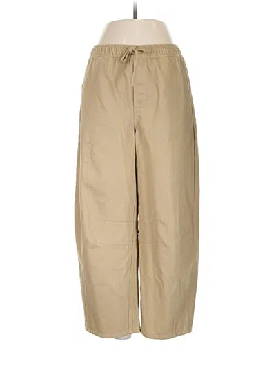 Pre-owned Thread & Supply Casual Pants In Tan